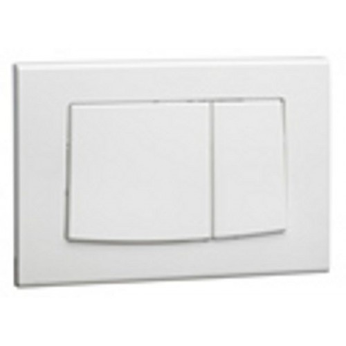 SAPHO Mechanické tlačidlo dvojité, biela VS0872501 