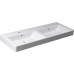 SAPHO PURITY keramické dvojumývadlo 120x45cm (2580) 10PL50120