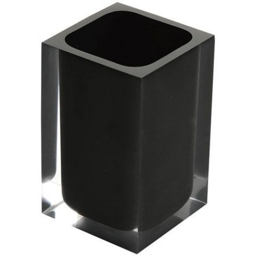 SAPHO RAINBOW pohár na postavenie, čierna RA9814