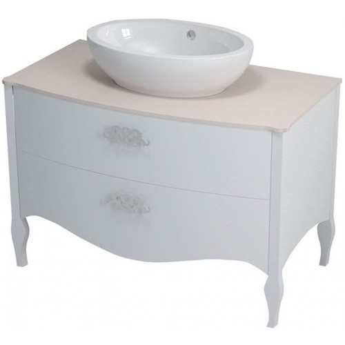 SAPHO SALMA 18120 umývadlová skrinka 124x71x55cm, biela SAPHO SALMA 18120 umývadlová skrinka 124x71x55cm, biela