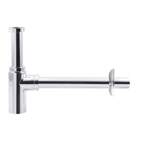 AQUALINE Umývadlový sifón 5/4 ", odpad 32mm, guľatý, chróm CV1003