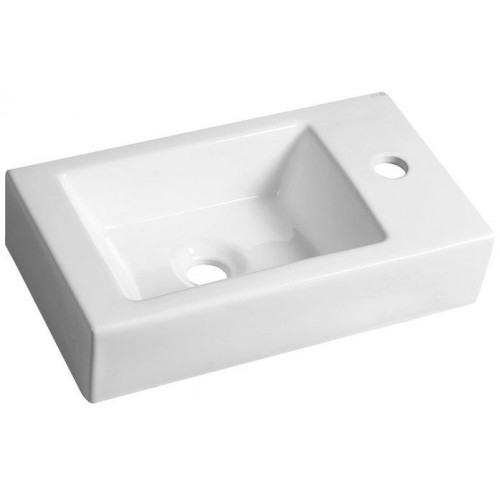 SAPHO MELINDA keramické umývadielko, 46x26 cm pravé BH7004