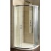 SAPHO štvrťkruhová sprchová zástena 900x900mm, číre sklo + sprchová vanička AG3090