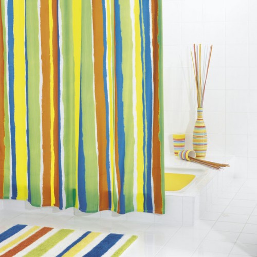 SAPHO TUTU sprchový záves 180x200cm, polyester, pruhy 48360 SAPHO TUTU sprchový záves 180x200cm, polyester, pruhy 48360