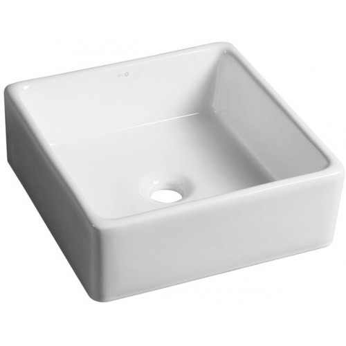 SAPHO UBEGA keramické umývadlo 38x13, 5x38 cm, na dosku BH7006