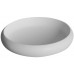 SAPHO THIN okrúhle umývadlo na dosku, 400x112mm, biela mat WN192