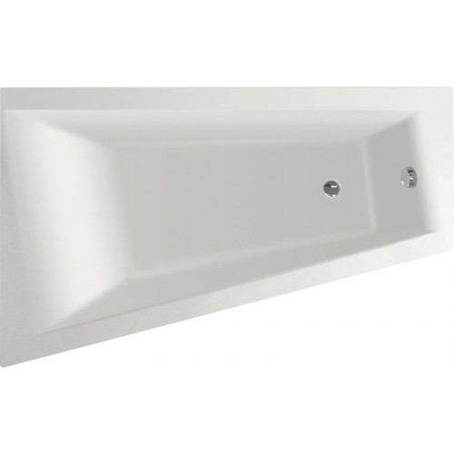 AQUALINE METUJE vaňa 160x100x42cm, ľavá, biela G2610