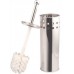 AQUALINE SIMPLE LINE WC kefa valcová s otvormi, leštená nerez 04066D