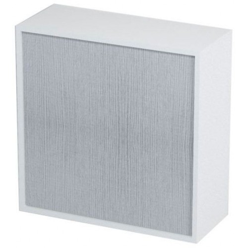 SAPHO KROMA skrinka horná 40x40x16cm, pravá, biela / dub strieborný KR162R