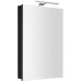 SAPHO GRETA Galerka s LED osvetlením, 60x70x14cm, čierna mat GT060-0035