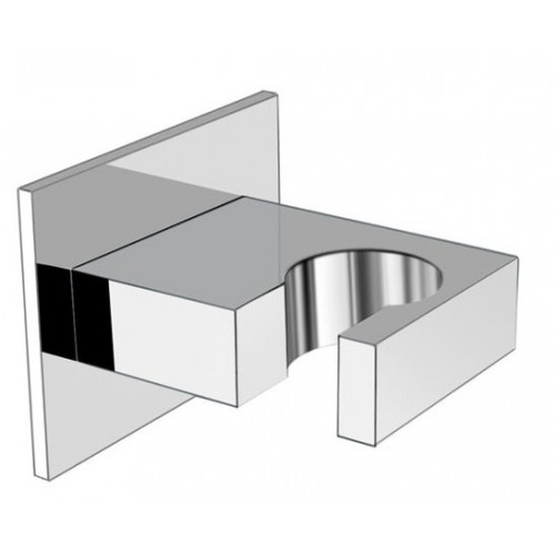 SAPHO FIX pevný držiak sprchy, hranatý, chróm AQ586