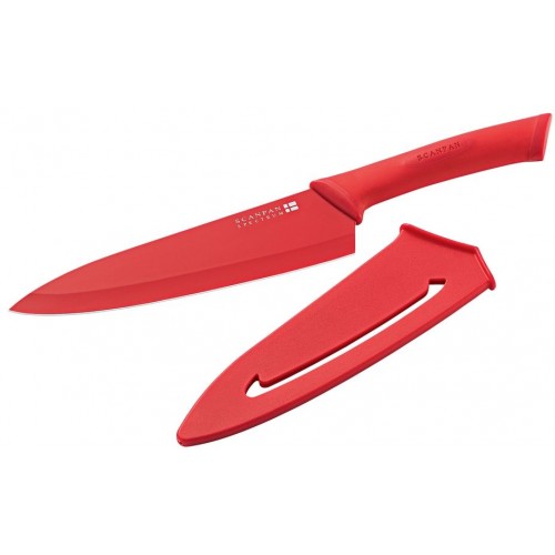 SCANPAN kuchynský nôž 18cm, červený SCANPAN kuchynský nôž 18cm, červený