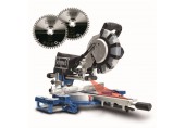 SCHEPPACH HM 254 - pokosová píla s poťahom a laserom + 2. kotúč 5901216901