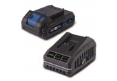 SCHEPPACH SBSK2.0 - 20 V set nabíjačky 2,4 A a lítium-iónové batérie 2 Ah 7909201720