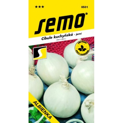 SEMO Cibuľa všeobecná ALBIENKA - biela 05019 SEMO Cibuľa všeobecná ALBIENKA - biela 05019