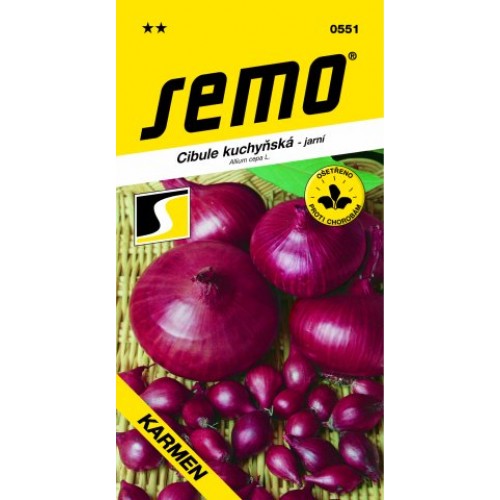 SEMO Cibuľa všeobecná KARMEN - červená 0551 SEMO Cibuľa všeobecná KARMEN - červená 0551
