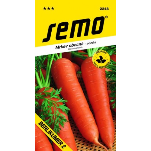 SEMO Mrkva obyčajná neskoré BERLIKUMER 2 (Romos) 2248 SEMO Mrkva obyčajná neskoré BERLIKUMER 2 (Romos) 2248