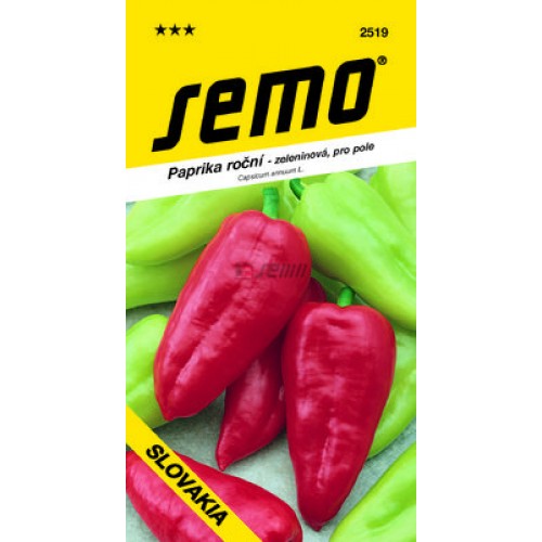 SEMO Paprika zeleninová - sladká SLOVAKIA 2519 SEMO Paprika zeleninová - sladká SLOVAKIA 2519