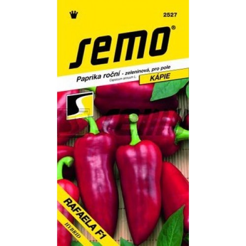 SEMO Paprika zeleninová - sladká RAFAELA F1 2527