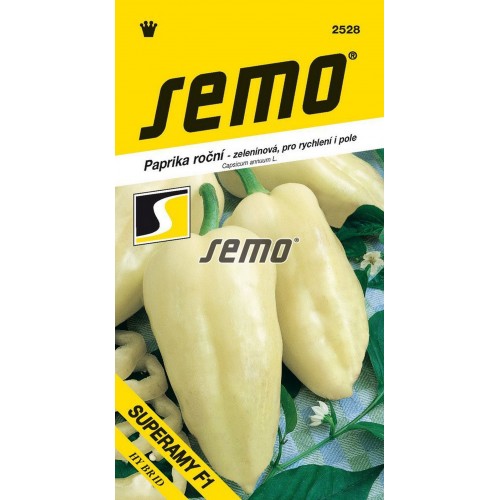 SEMO Paprika zeleninová - sladká SUPERAMY F1 2528 SEMO Paprika zeleninová - sladká SUPERAMY F1 2528