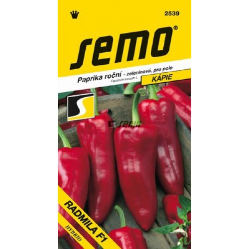 SEMO Paprika zeleninová - sladká RADMILA F1 2539