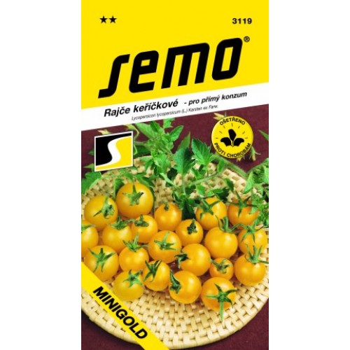SEMO Rajčiak kríčkový MINIGOLD 3119