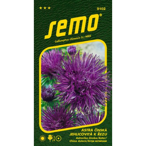 SEMO Astra čínska ELECTRIC MODRÁ 9102