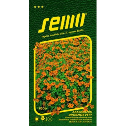 SEMO Aksamietnica drobnokvetá oranžový 95359 SEMO Aksamietnica drobnokvetá oranžový 95359