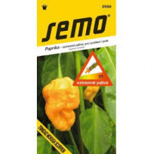 SEMO Paprika zeleninová - pálivá TRINIDAD Moruga Scorp. YELLOW 25682