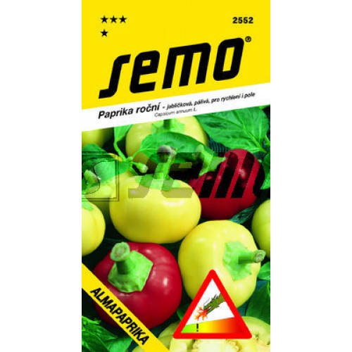 SEMO Paprika pálivá ALMAPAPRIKA 2552 SEMO Paprika pálivá ALMAPAPRIKA 2552