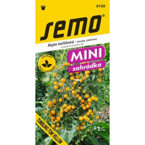 SEMO Rajčiak kríčkový TUMBLING TOM YELLOW 3139 SEMO Rajčiak kríčkový TUMBLING TOM YELLOW 3139