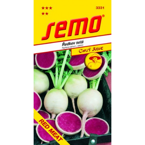 SEMO Reďkev RED MEAT 3331 SEMO Reďkev RED MEAT 3331