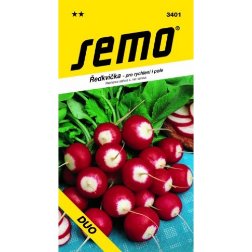 SEMO Reďkovka DUO - červeno biela 34019 SEMO Reďkovka DUO - červeno biela 34019