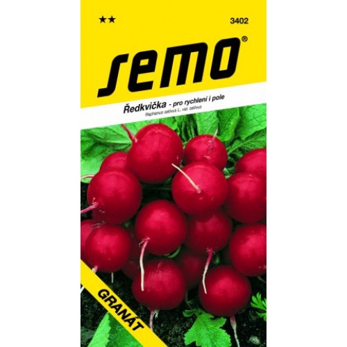 SEMO Reďkovka GRANÁT 3402 SEMO Reďkovka GRANÁT 3402