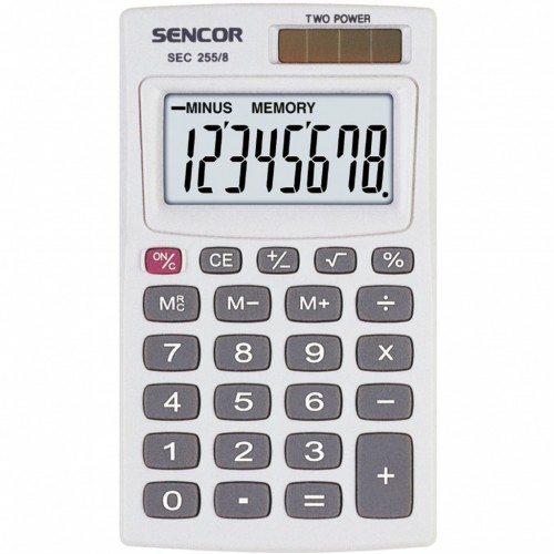 SENCOR SEC 255/8 DUAL kalkulačka 10001166