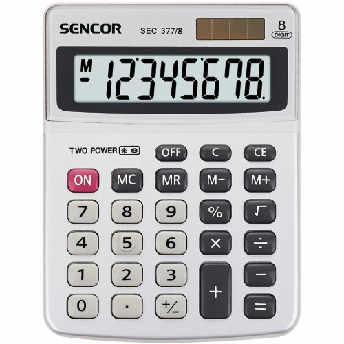 SENCOR SEC 377/8 DUAL kalkulačka 10001170 SENCOR SEC 377/8 DUAL kalkulačka 10001170
