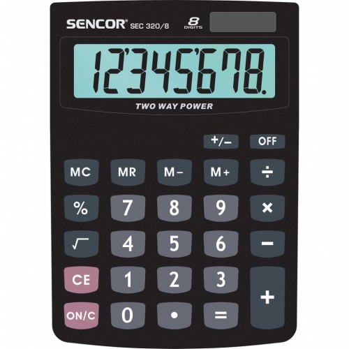 SENCOR SEC 320/8 DUAL kalkulačka 10002076