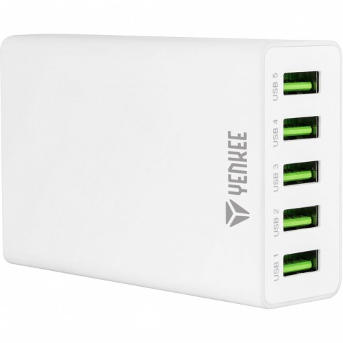 YENKEE YAC 3005WE USB nabíjačka 5port 8A 30015712