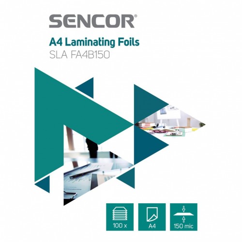 SENCOR SLA FA4B150 fólie A4 150mic 100ks 45007724 SENCOR SLA FA4B150 fólie A4 150mic 100ks 45007724