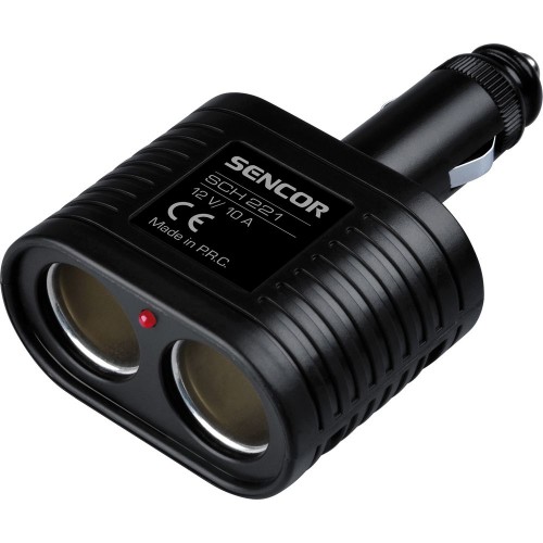 SENCOR SCH 221 Dvojitá zásuvka do auta 35032613 SENCOR SCH 221 Dvojitá zásuvka do auta 35032613