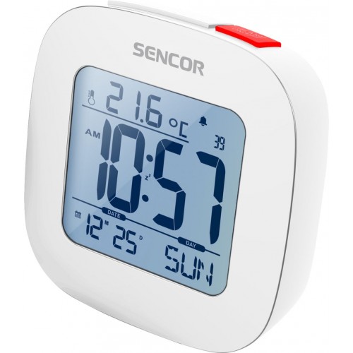 SENCOR SDC 1200 W hodiny s budíkom 35049017 SENCOR SDC 1200 W hodiny s budíkom 35049017
