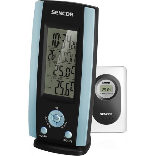 SENCOR SWS 21 BU Budík s teplomerom 35039460 SENCOR SWS 21 BU Budík s teplomerom 35039460