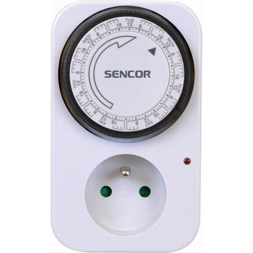 SENCOR SST 11MW Časový spínač týždenný 50001010 SENCOR SST 11MW Časový spínač týždenný 50001010