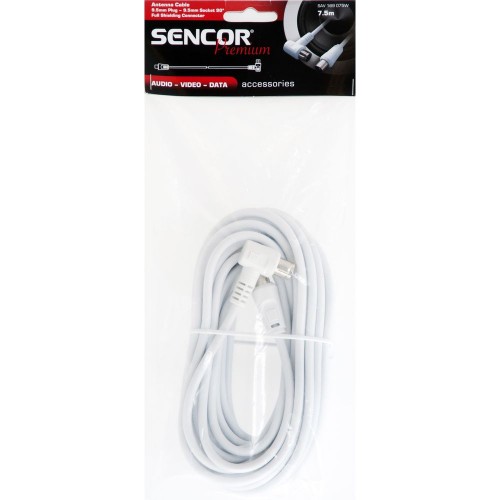 SENCOR SAV 169-075W antenní koaxiálny kábel MF 90 ° 35039754