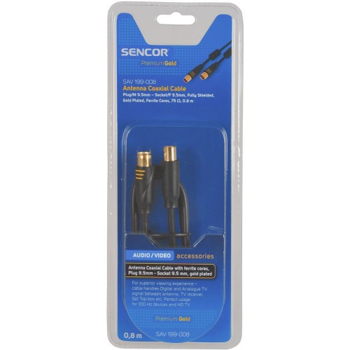 SENCOR SAV 199-008 koaxiálny kábel ferit MF PG 35040928 SENCOR SAV 199-008 koaxiálny kábel ferit MF PG 35040928