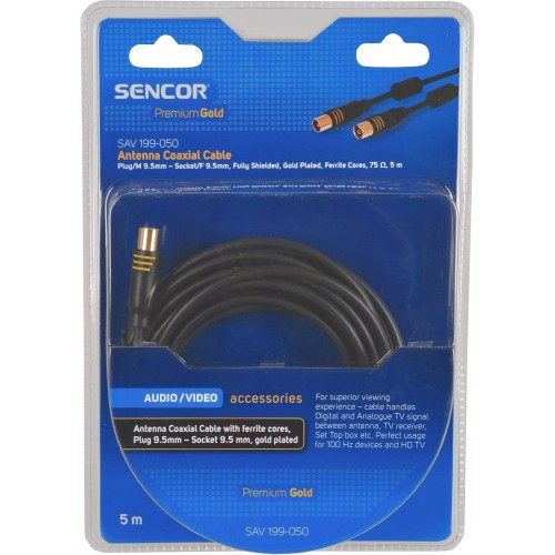 SENCOR SAV 199-050 koaxiálny kábel ferit MF PG 35040931