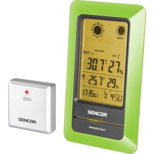 SENCOR SWS 200 GN Meteostanice 35044344 SENCOR SWS 200 GN Meteostanice 35044344