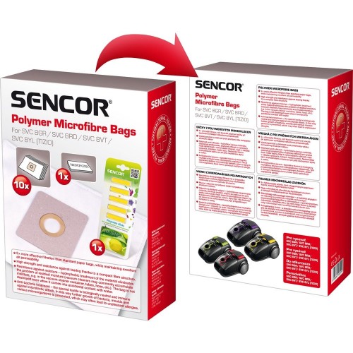 SENCOR SÁČKY SVC 8 ( 10ks ) + vôňa ( 5ks ) 41000686