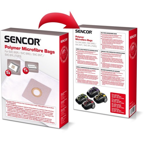 SENCOR SÁČKY SVC 8 ( 5ks ) 40029285