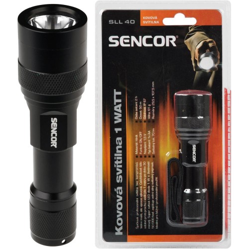 SENCOR SLL 40 Svietidlo profi 1 WAT 1xAA 35032996 SENCOR SLL 40 Svietidlo profi 1 WAT 1xAA 35032996